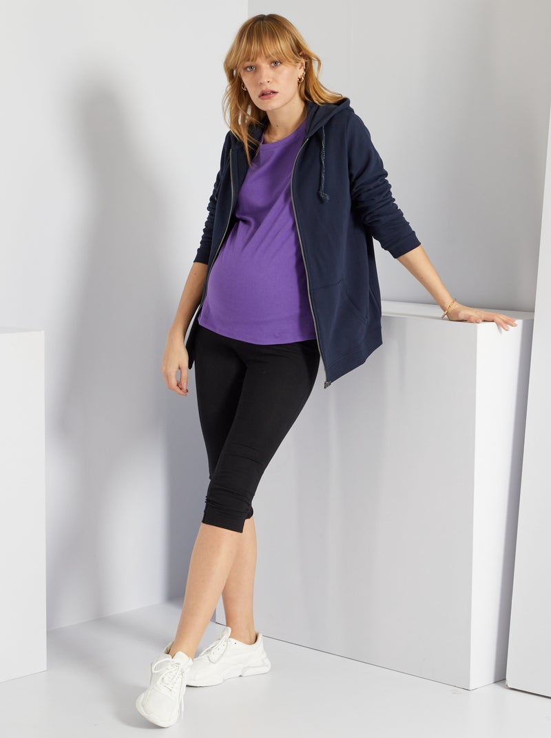 Leggings com cintura elástica Preto - Kiabi