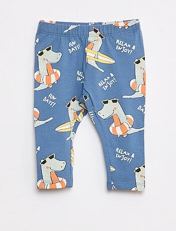 Leggings com estampado 'dinossauros' 'Guppy'