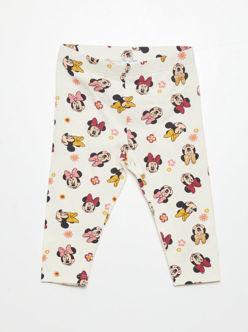 Leggings com estampado 'Minnie' AZUL - Kiabi