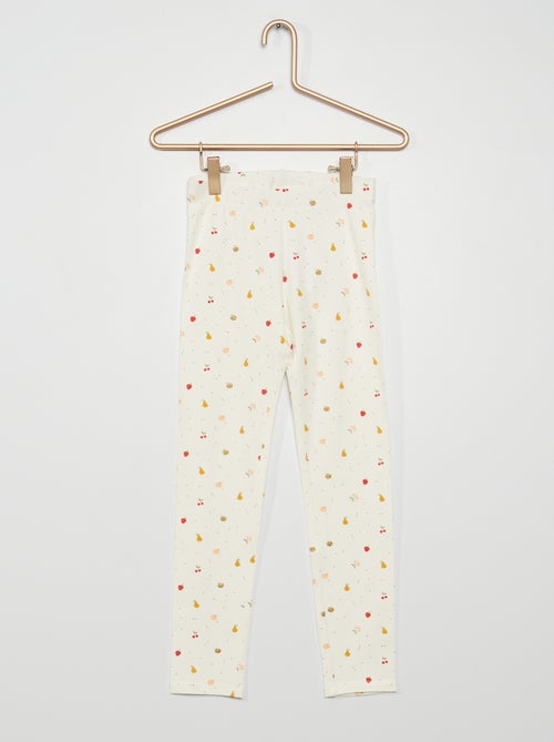 Leggings com motivo - Kiabi