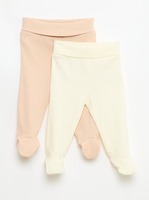 Leggings com pés - Kiabi