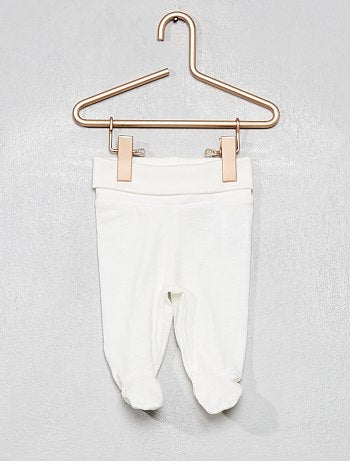 Leggings com pés 'Eco-conception' - Kiabi