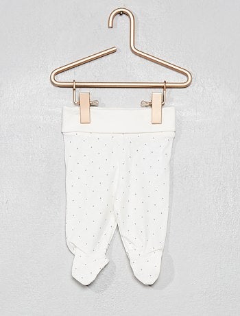 Leggings com pés 'Eco-conception' - Kiabi