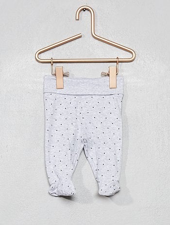 Leggings com pés 'Eco-conception' - Kiabi