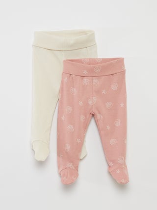 Leggings com pés