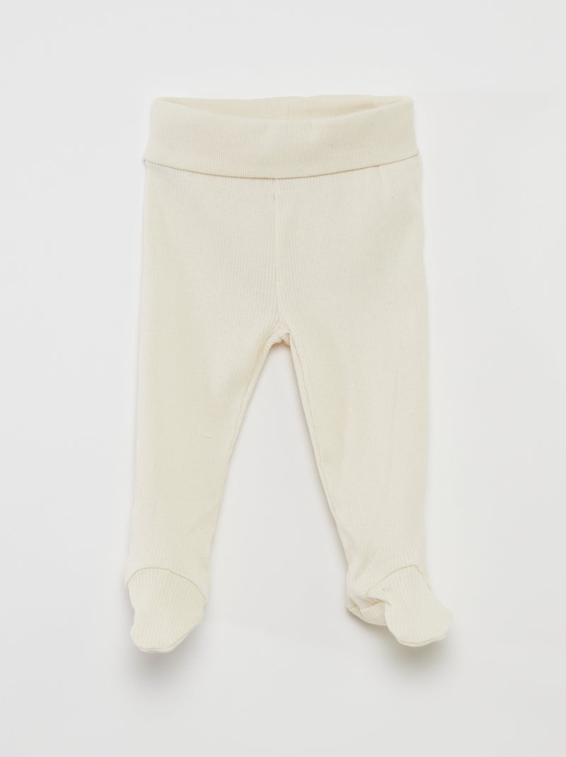 Leggings com pés ROSA - Kiabi