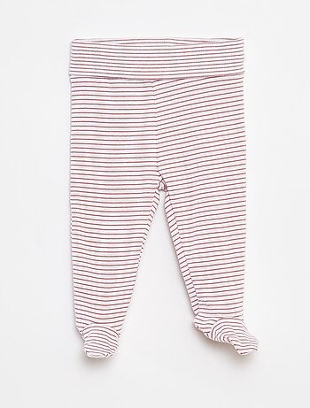 Leggings com pés