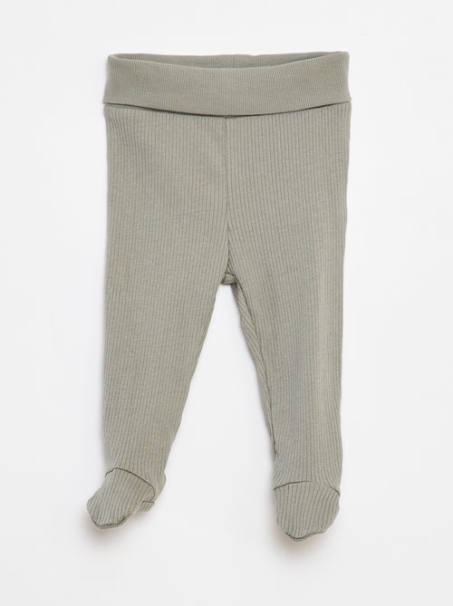 Leggings com pés - Kiabi