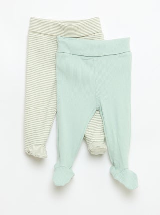 Leggings com pés