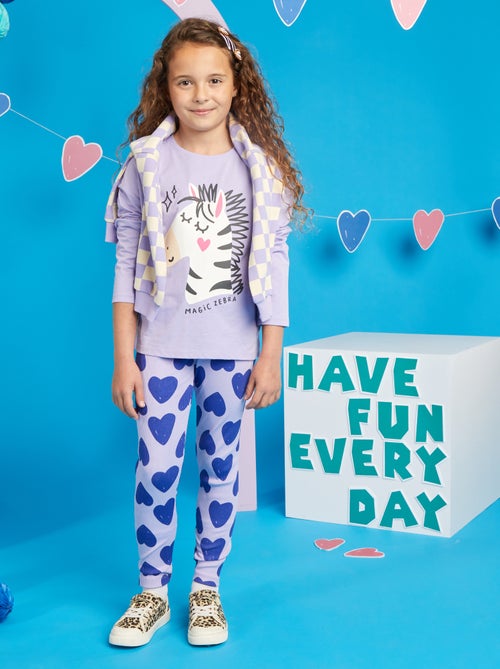 Leggings compridas - Graphik Edition - Kiabi