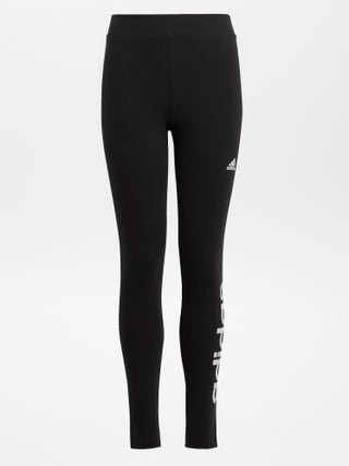Leggings compridas 'Adidas' com logótipo escrito