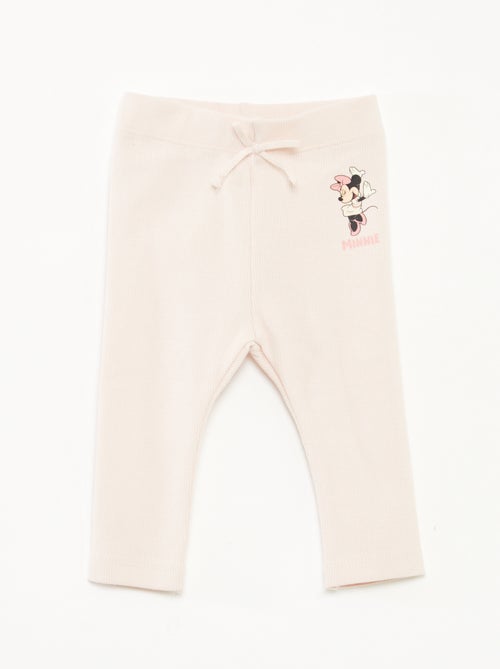 Leggings compridas caneladas `Disney' - Kiabi