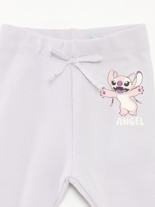 Leggings compridas caneladas `Disney' - Kiabi