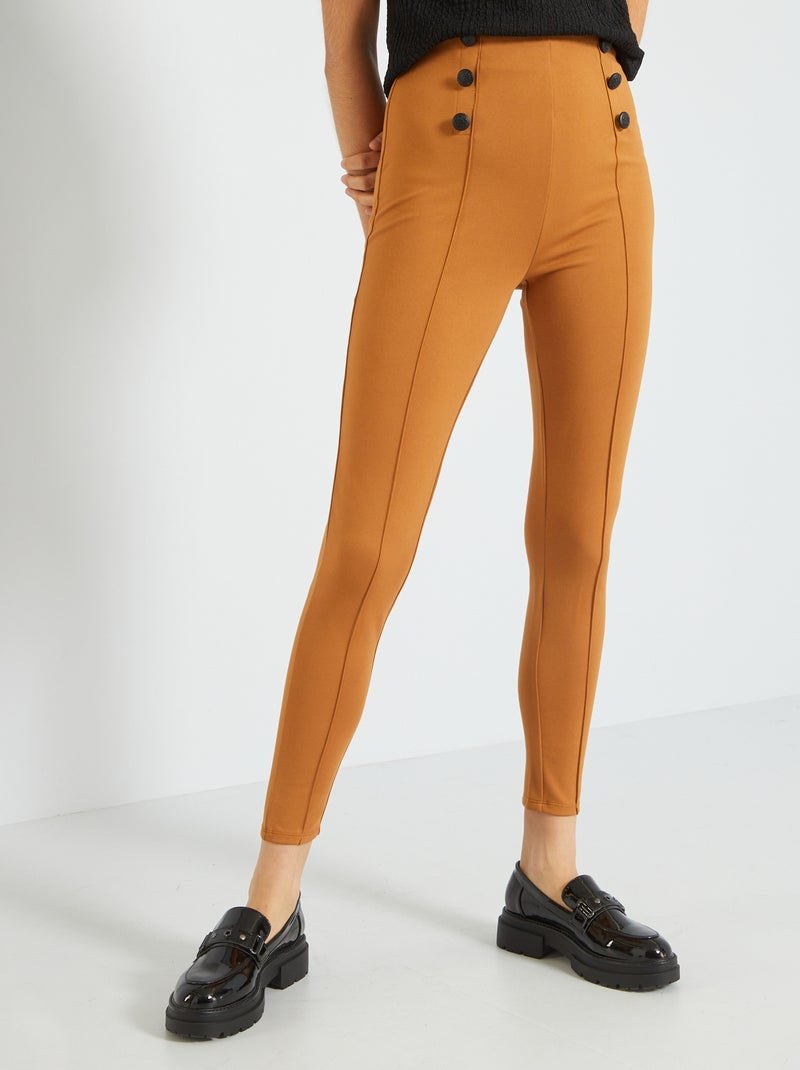 Leggings compridas CASTANHO - Kiabi