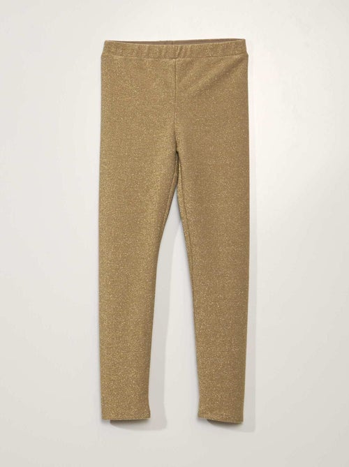 Leggings compridas com brilhantes - Kiabi