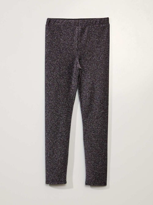Leggings compridas com brilhantes - Kiabi