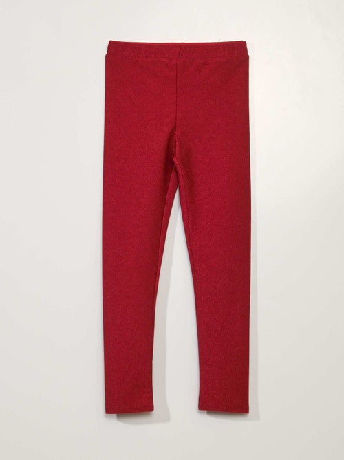 Leggings compridas com brilhantes - Kiabi