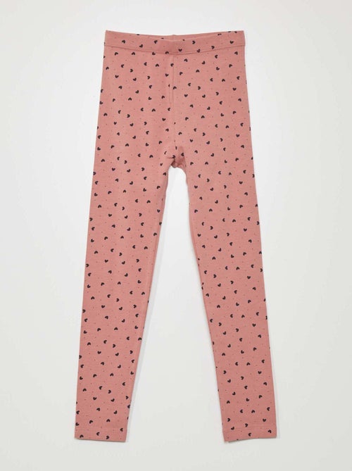 Leggings compridas com motivo - Kiabi