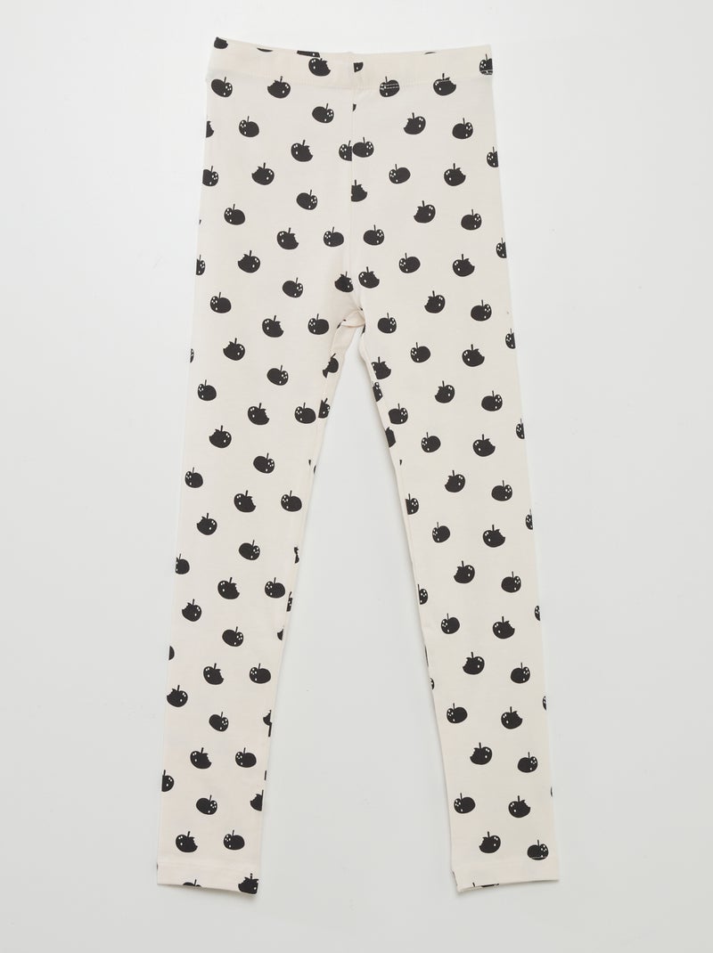 Leggings compridas com motivo ROSA - Kiabi