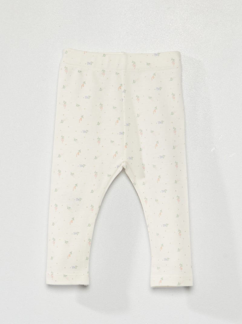 Leggings compridas de fantasia BRANCO - Kiabi