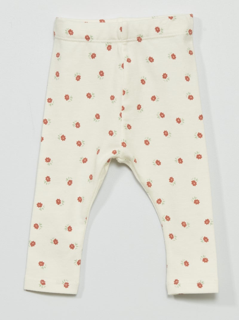 Leggings compridas de fantasia BRANCO - Kiabi