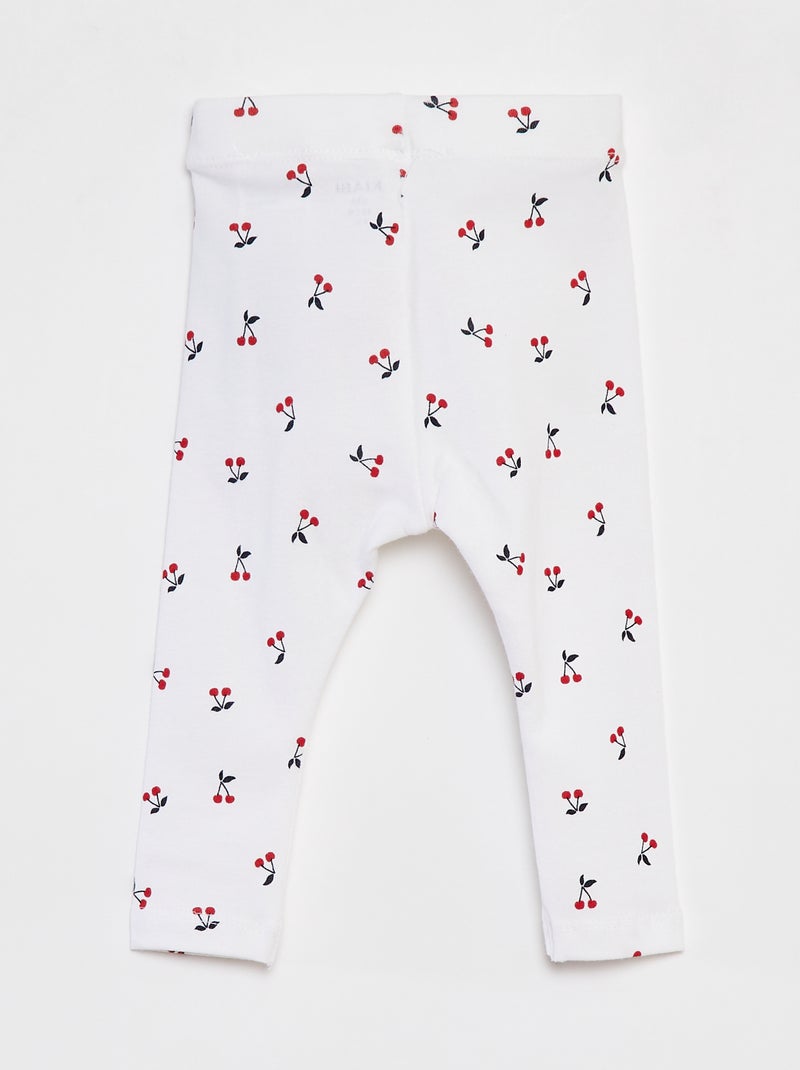 Leggings compridas de fantasia BRANCO - Kiabi
