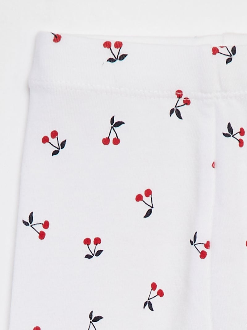 Leggings compridas de fantasia BRANCO - Kiabi