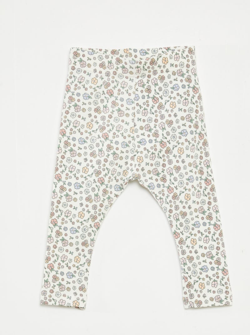 Leggings compridas de fantasia Branco - Kiabi