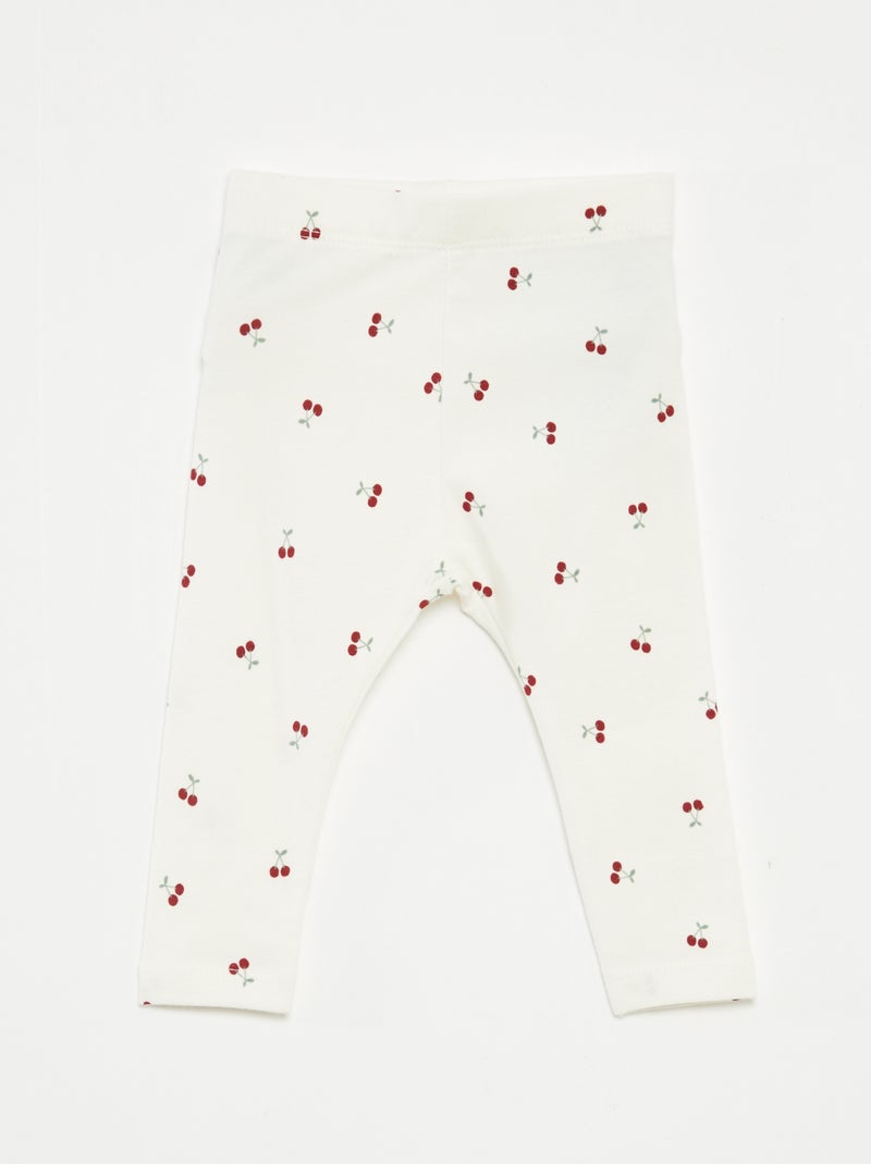 Leggings compridas de fantasia Branco - Kiabi