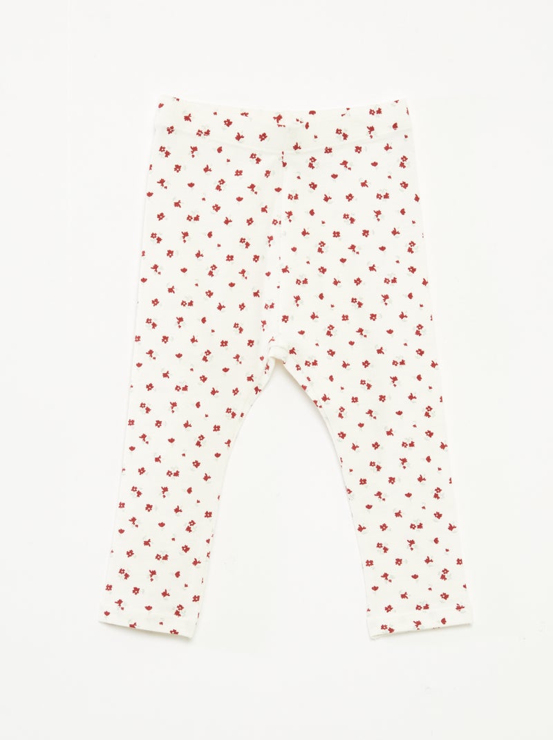 Leggings compridas de fantasia Branco - Kiabi