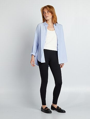 Leggings compridas de malha milano