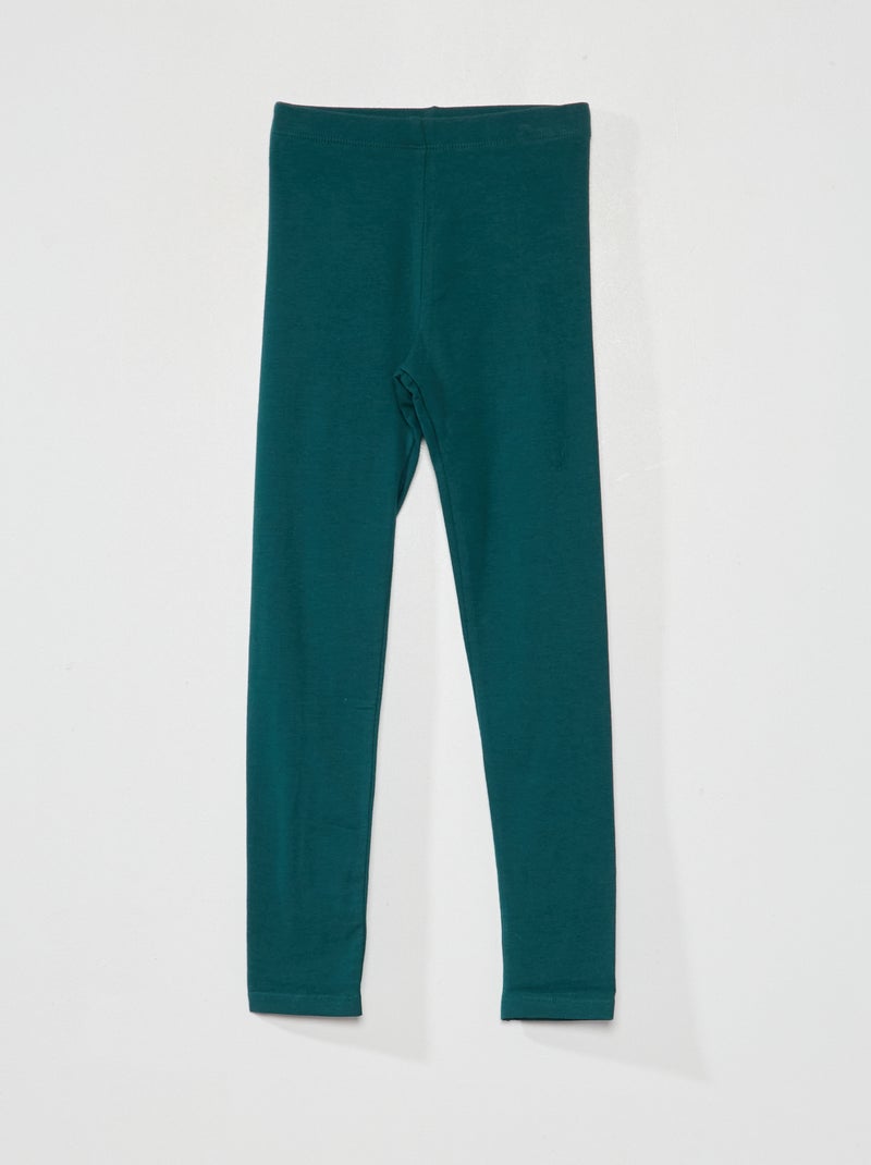 Leggings compridas e elásticas VERDE - Kiabi