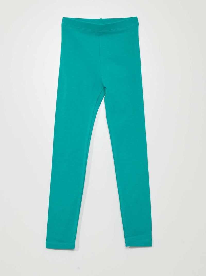 Leggings compridas e elásticas VERDE - Kiabi