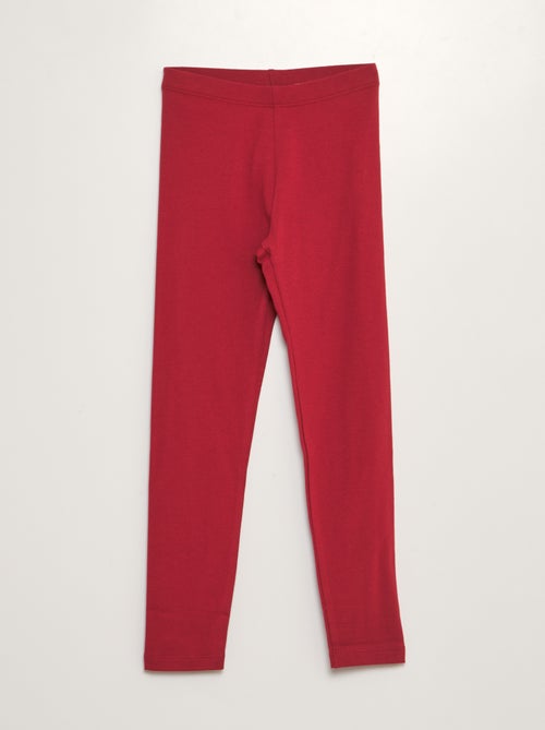 Leggings compridas e elásticas - Kiabi