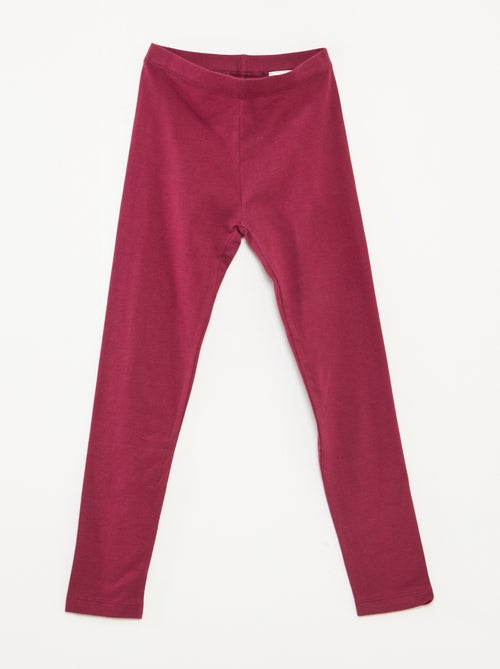 Leggings compridas e elásticas - Kiabi