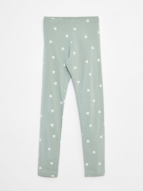 Leggings compridas em jersey - Kiabi