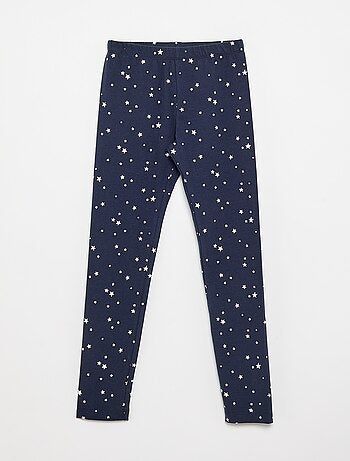 Leggings compridas em jersey