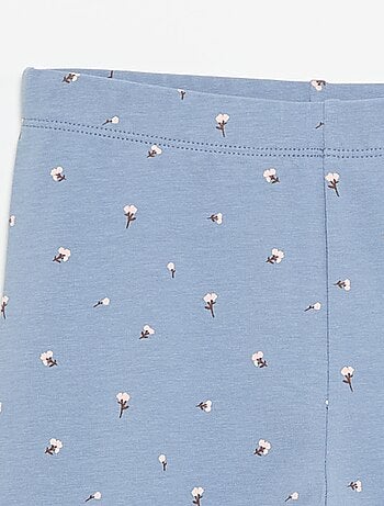 Leggings compridas em jersey