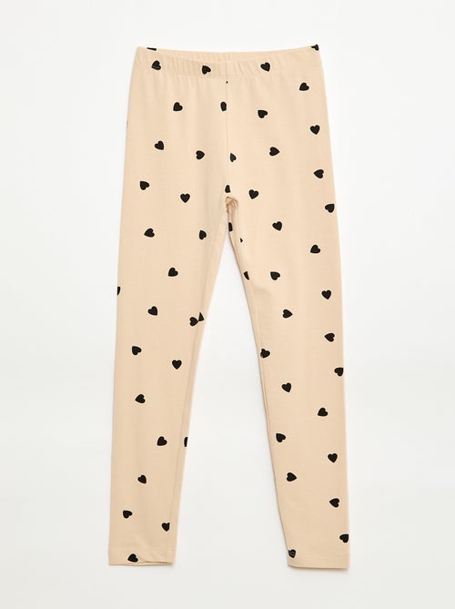 Leggings compridas em jersey - Kiabi