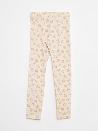 Leggings compridas em jersey