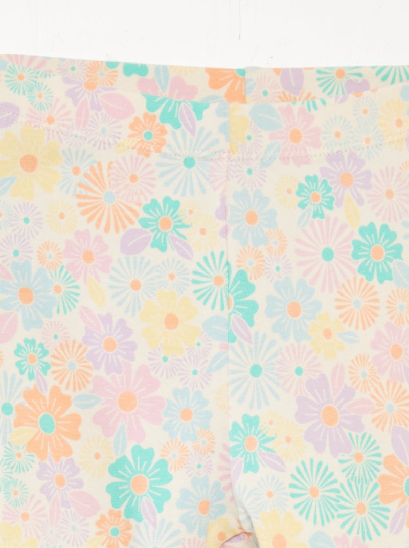 Leggings compridas em jersey BRANCO - Kiabi