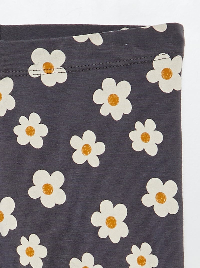 Leggings compridas em jersey CINZA - Kiabi