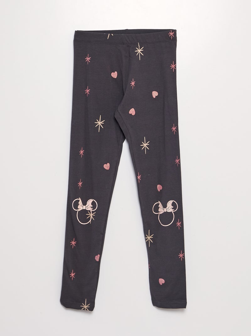 Leggings compridas em jersey 'Minnie' 'Disney' PRETO - Kiabi