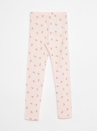 Leggings compridas em jersey