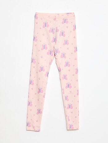 Leggings compridas em jersey