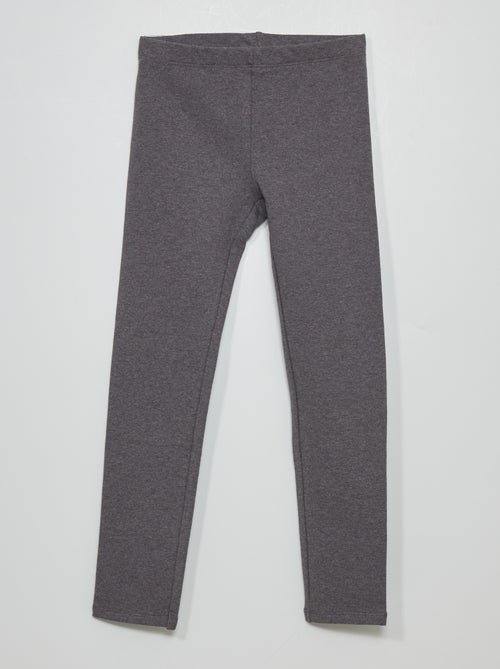 Leggings compridas em moletão - Kiabi