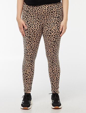 Leggings compridas leopardo