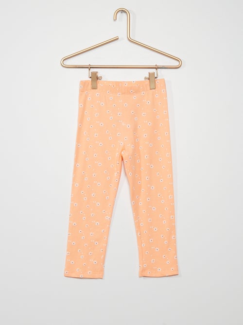 Leggings curtas de fantasia em algodão - Kiabi