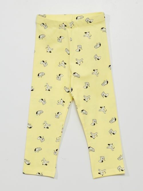 Leggings curtas em jersey com motivos de fantasia - Kiabi