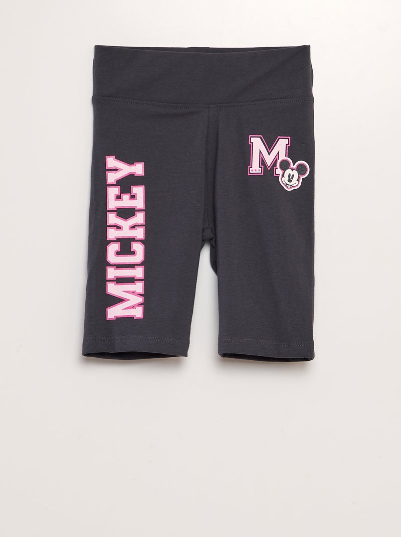 Leggings curtas em jersey 'Mickey' 'Disney' PRETO - Kiabi